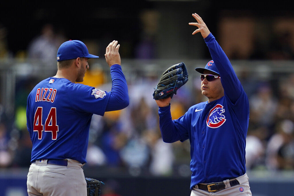 Cubs Padres Baseball